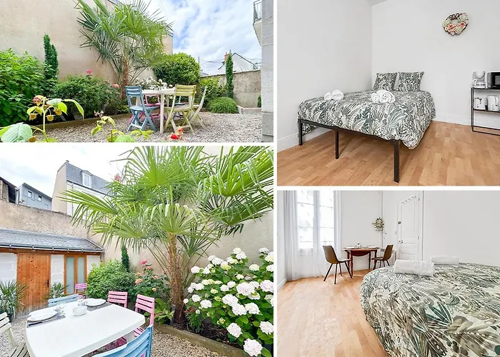 公寓 Lumineux Avec Jardin Commun A *